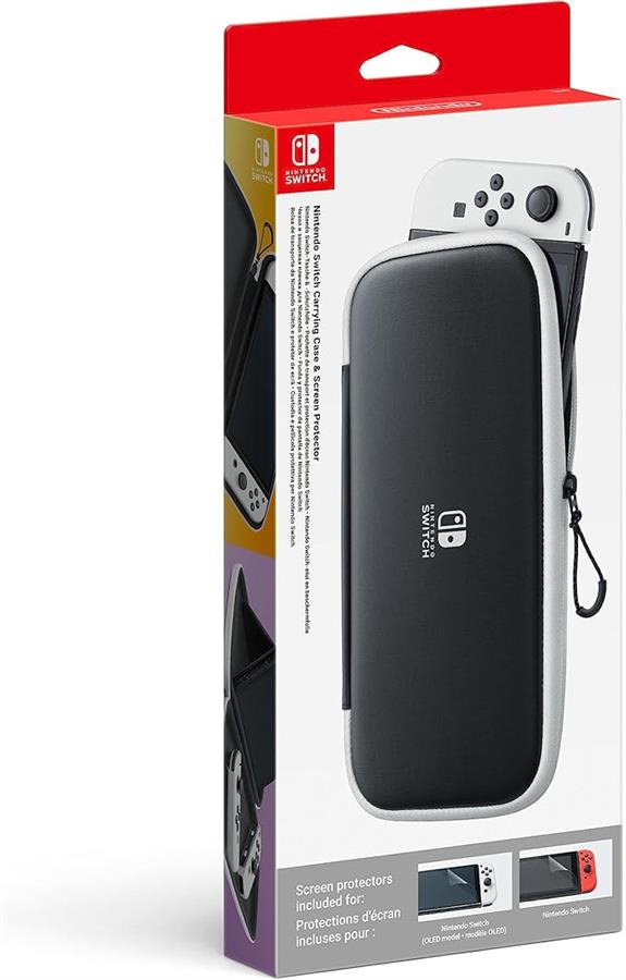 ESTUCHE Y PROTECTOR DE PANTALLA NINTENDO SWITCH