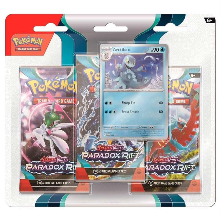 POKEMON TCG SV-PARADOX RIFT-3-PK BLISTER - ESP