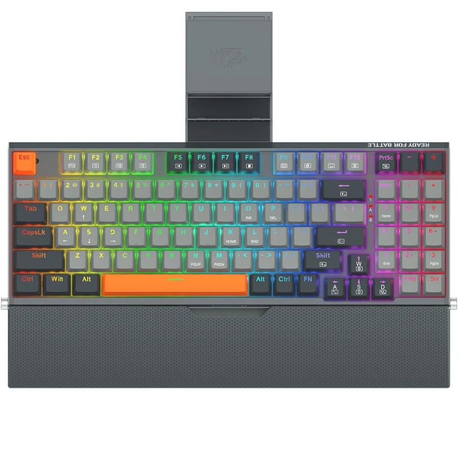 TECLADO REDRAGON OLAF K648 - SW DUST-PROOF RED