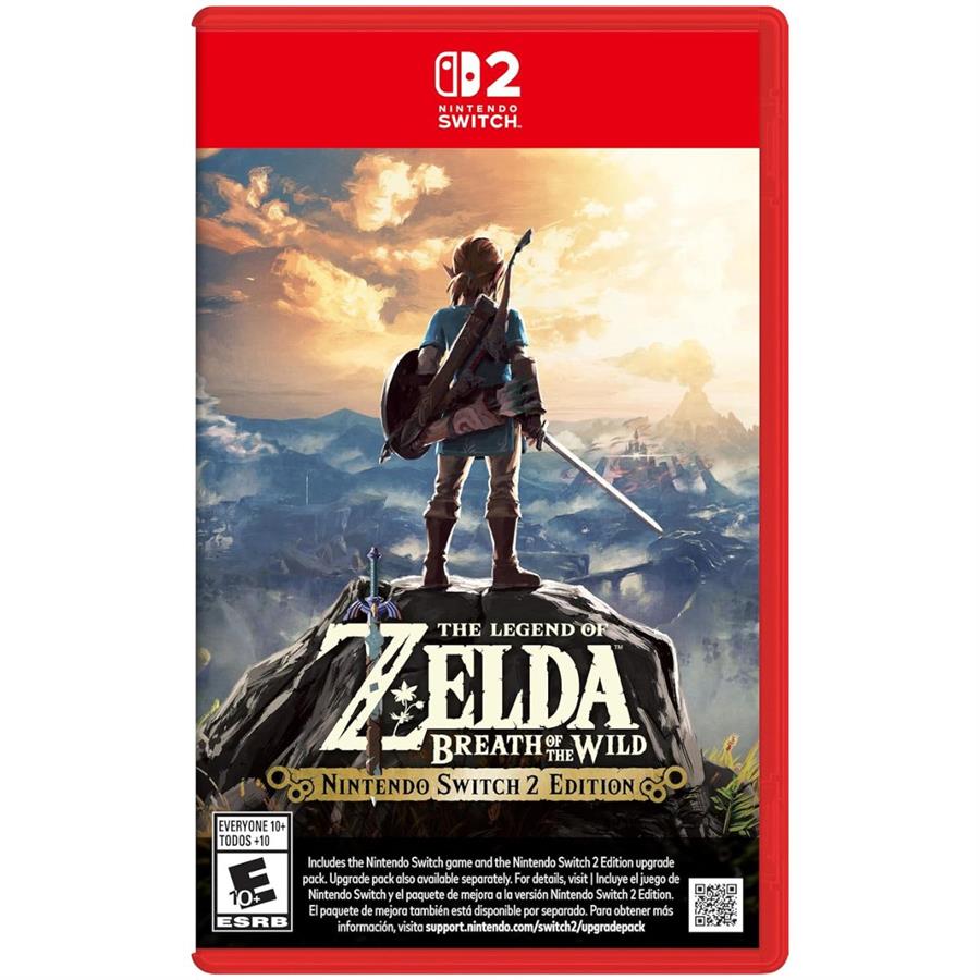 THE LEGEND OF ZELDA BREATH OF THE WILD - NINTENDO SWITCH 2 FISICO