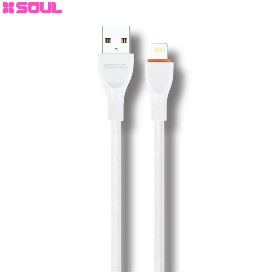 CABLE CARGADOR SOUL CLASSIC ONE LIGHTNING/IPHONE - 1MT