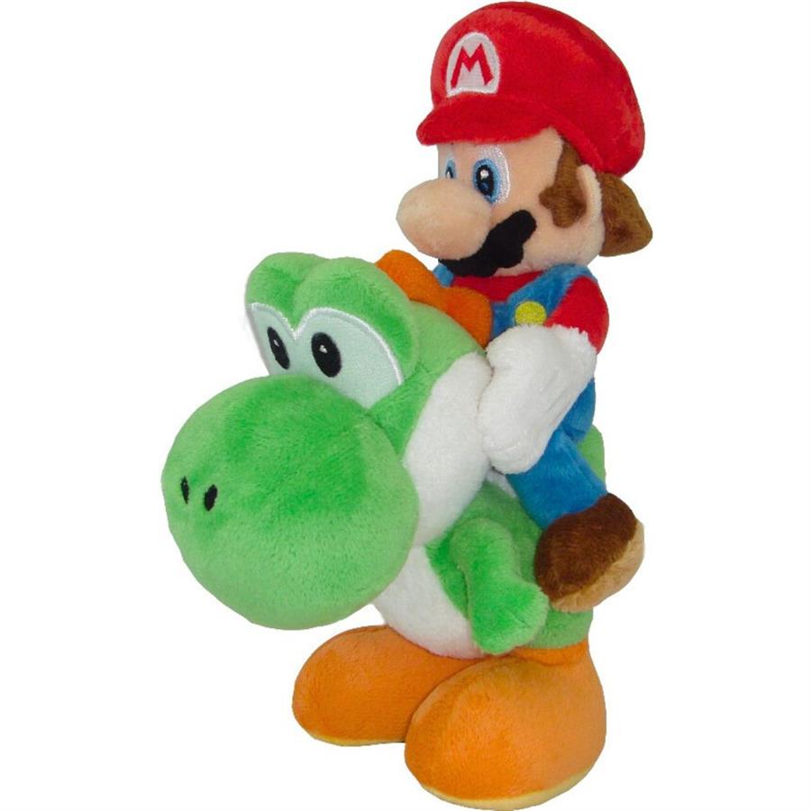 PELUCHE NINTENDO MARIO & YOSHI - 20CM