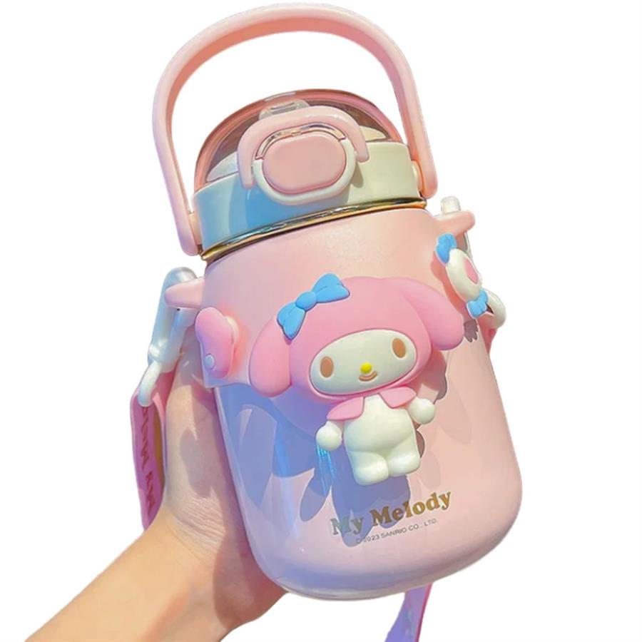 2321 - BOTELLA TERMICA SANRIO SILICONA 700ML - MY MELODY