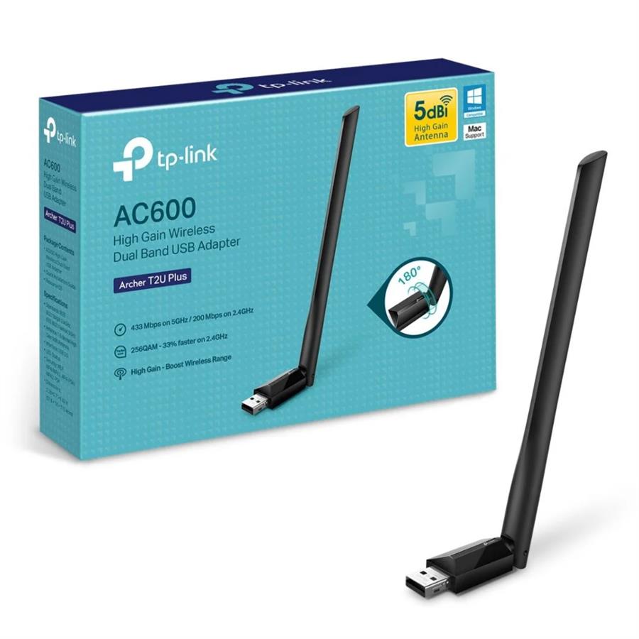 RECEPTOR WIFI TP-LINK CON ANTENA  - AC600