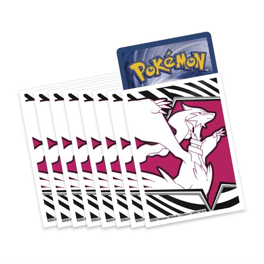 POKEMON TCG SLEEVES DECK PROTECTOR X65 - WHITE FLARE