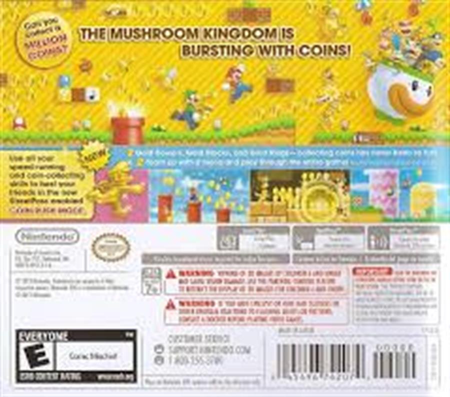 SUPER MARIO BROS 2 - NINTENDO 3DS FISICO SELLADO