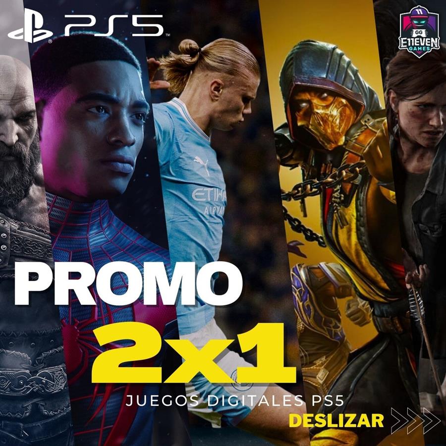 PROMO JUEGO 2x1 - PS5 DIGITAL