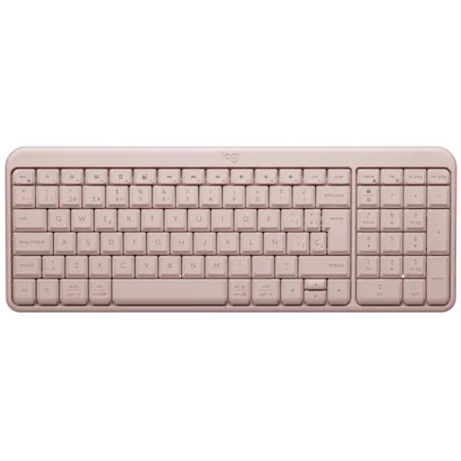 TECLADO LOGITECH COMPACT K250 BLUETOOTH WIRELESS - ROSA