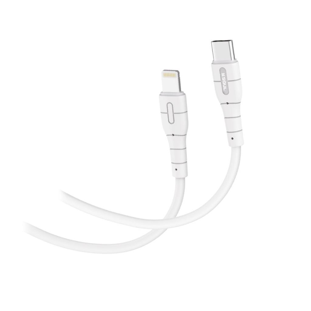 CABLE CARGADOR SOUL CLASSIC TIPO C A LIGHTNING/IPHONE - 2M
