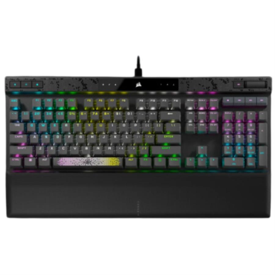 TECLADO CORSAIR K70 MAX RGB MECANICO SWITCH MGX AJUSTABLE C/APOYA MUÑECA