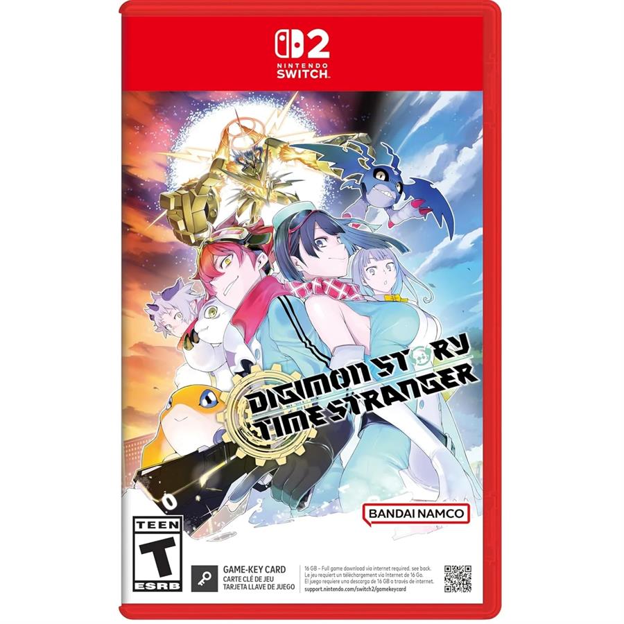 PREVENTA DIGIMON STORY TIME STRANGER - NINTENDO SWITCH 2 FISICO