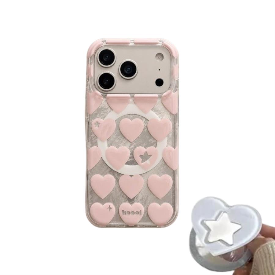 FUNDA PARA IPHONE - CORAZON MAGSAFE