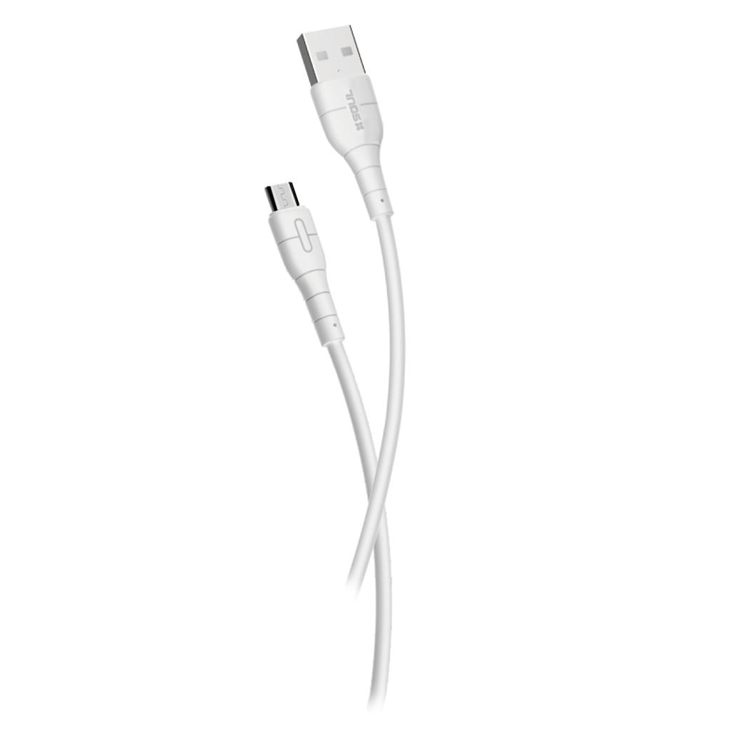 CABLE CARGADOR SOUL CLASSIC USB A MICRO USB - 1MT
