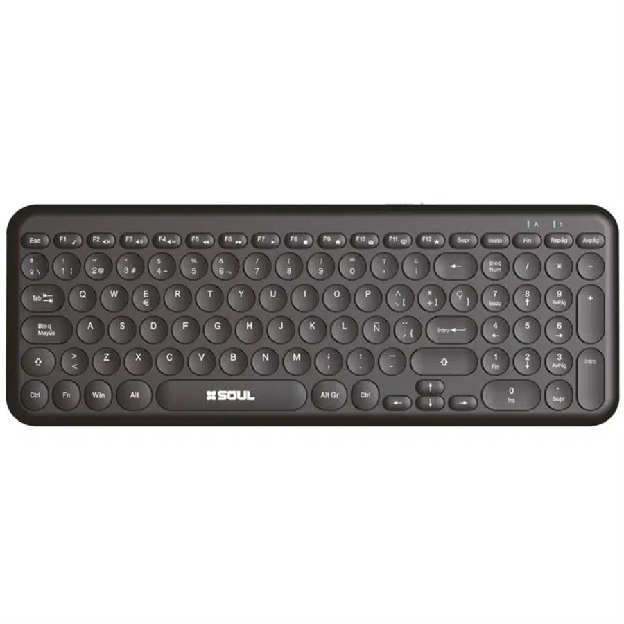 TECLADO INALAMBRICO SOUL OKW150 - NEGRO