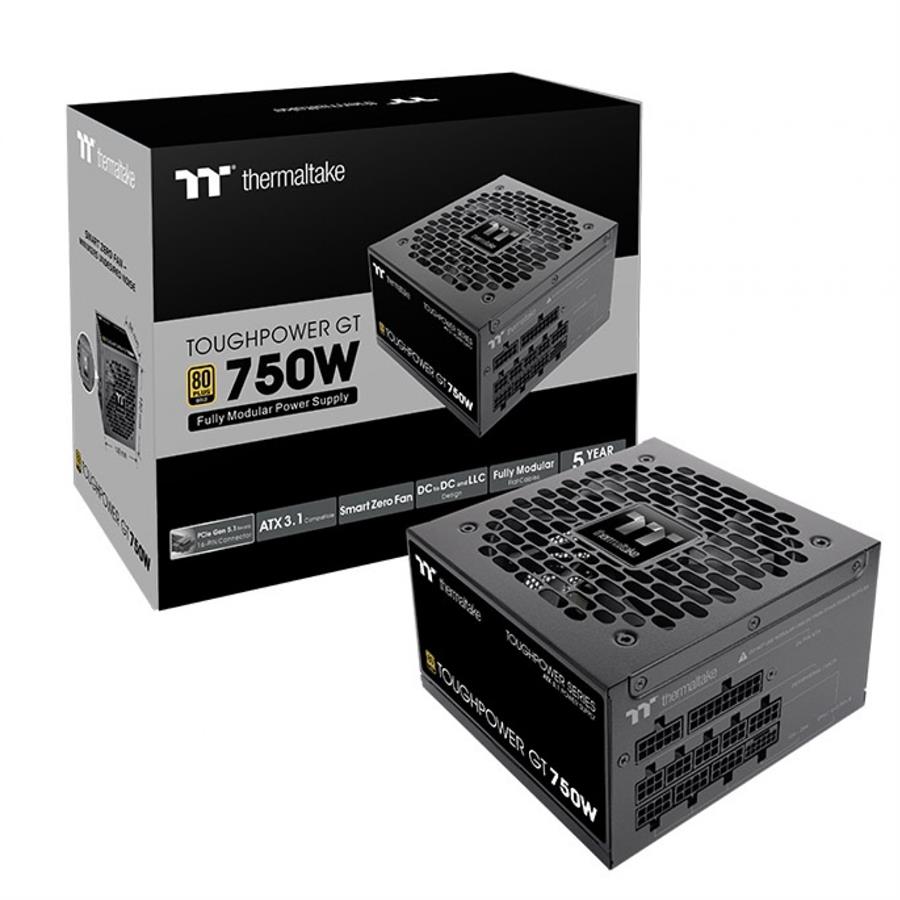 FUENTE GAMER THERMALTAKE TP GT 750W ANALOG 80 PLUS GOLD