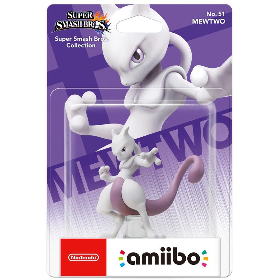 NINTENDO AMIIBO MEWTWO - SUPER SMASH BROS. COLLECTION