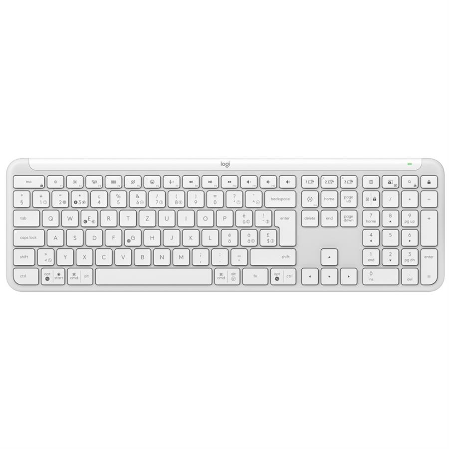 TECLADO INALAMBRICO LOGITECH K950 SLIM - WHITE