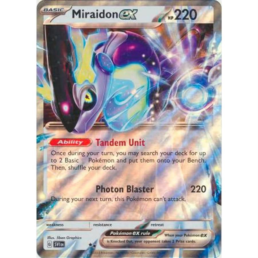 CARTA MIRAIDON EX JUMBO - PALDEA COLLECTION