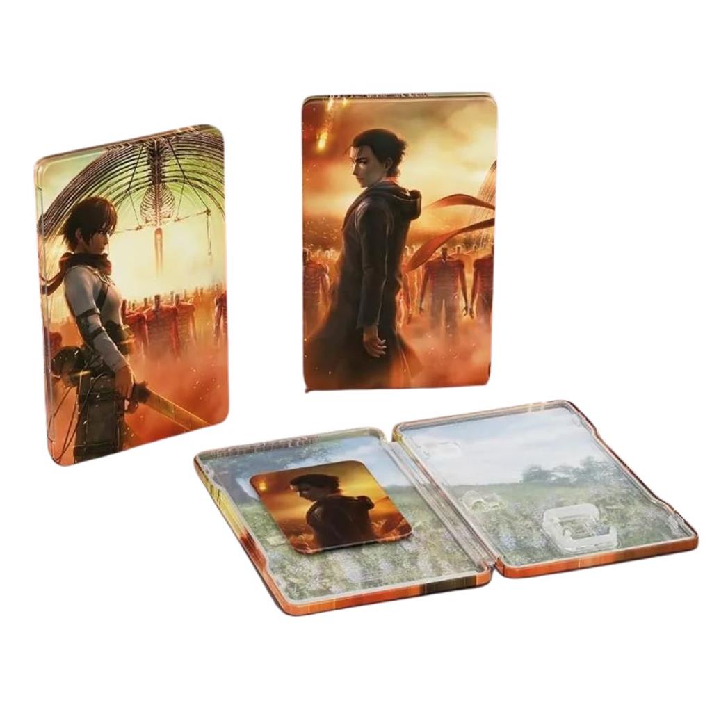 PREVENTA ATTACK ON TITAN 3 STEELBOOK EDITION - NINTENDO SWITCH 2 FISICO