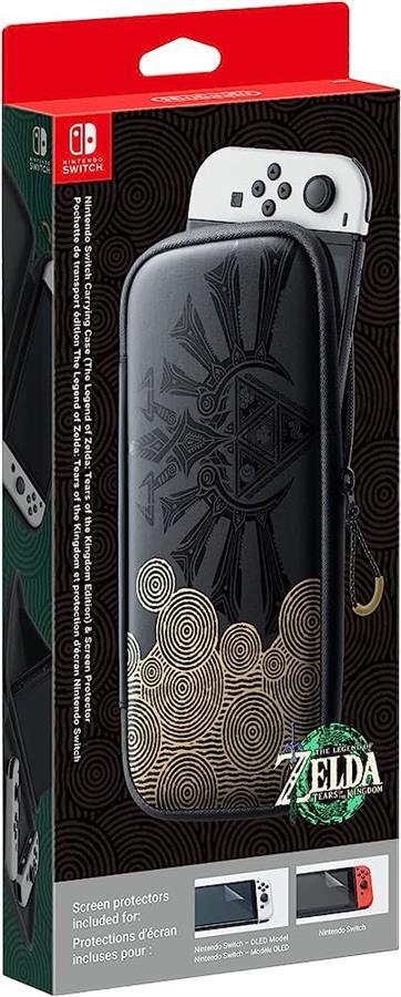 ESTUCHE Y PROTECTOR DE PANTALLA NINTENDO SWITCH ZELDA