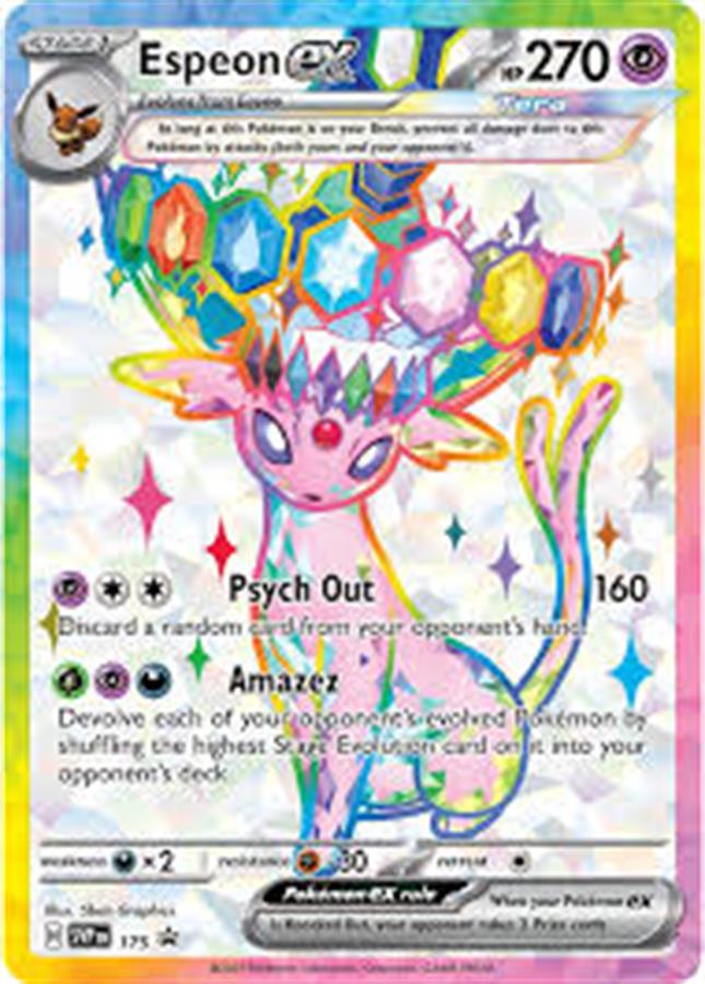 CARTA ESPEON EX - PRISMATIC EVOLUTIONS PROMO
