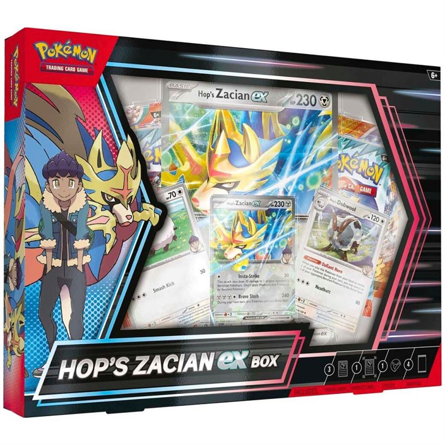 POKEMON TCG HOP'S ZACIAN EX BOX