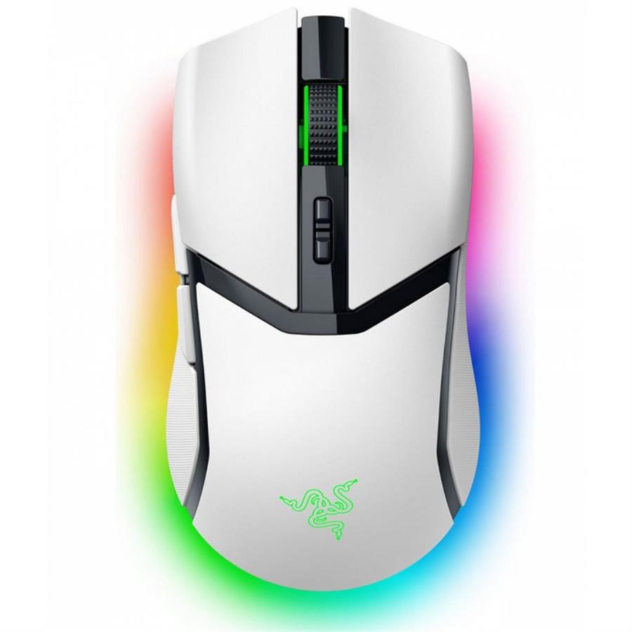 MOUSE GAMER RAZER BASILISK V3 PRO WHITE 35K HYPERSPEED WIRELESS