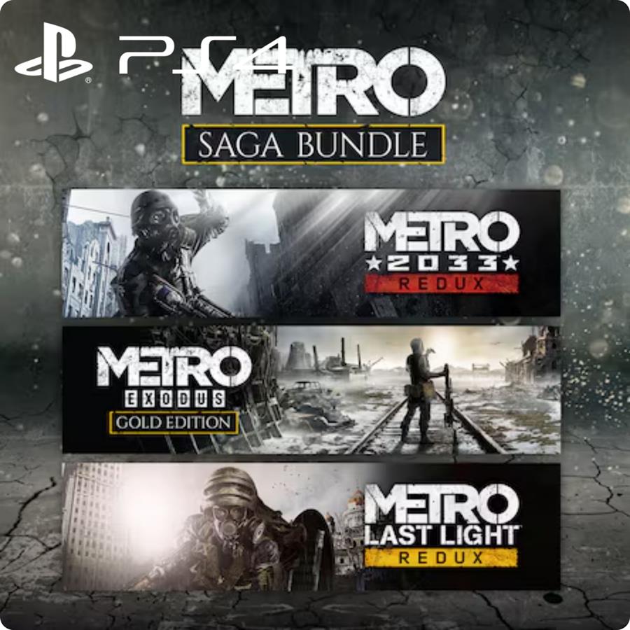 METRO SAGA PACK X3 - PS4 DIGITAL