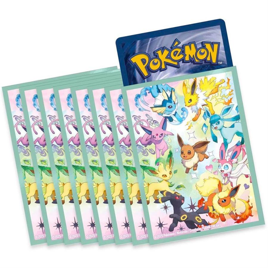 POKEMON TCG SLEEVES DECK PROTECTOR X65 - PRISMATIC EVOLUTION