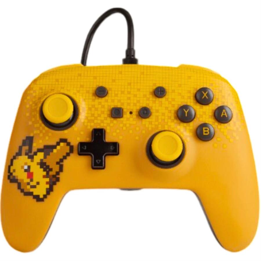 JOYSTICK NINTENDO SWITCH POWERA ENHANCED - POKEMON PIXEL PIKACHU