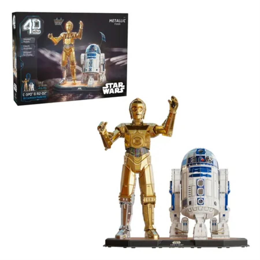 PUZZLE 4D C3PO R2D2