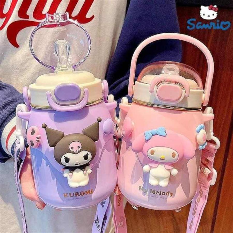 2321 - BOTELLA TERMICA SANRIO SILICONA 700ML - MY MELODY