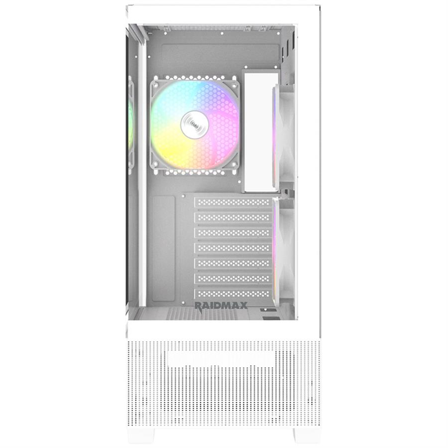 GABINETE RAIDMAX INFINITA i801 AIR FISHTANK ARGB TG - WHITE