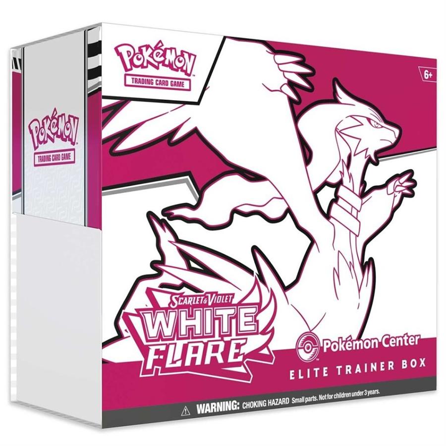 POKEMON TCG SCARLET & VIOLET WHITE FLARE ELITE TRAINER BOX - ENG