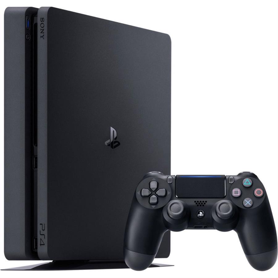CONSOLA PS4 SLIM 1TB SEMINUEVA + 1 JOYSTICK REPLICA