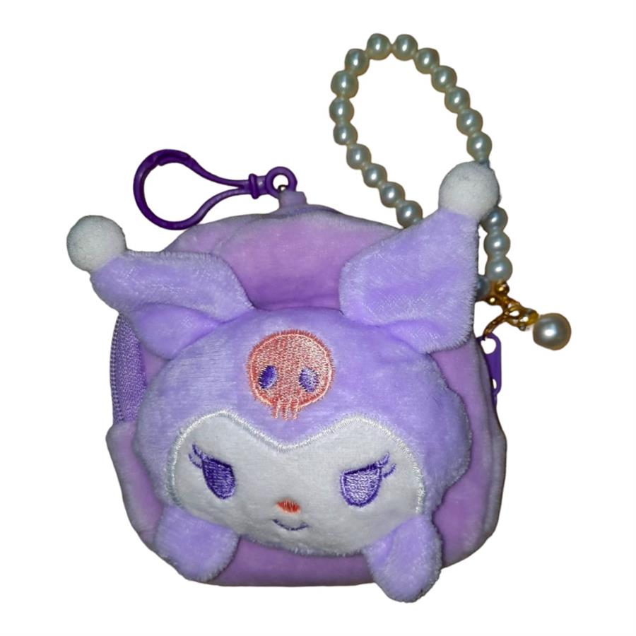 MONEDERO PELUCHE - KUROMI #2